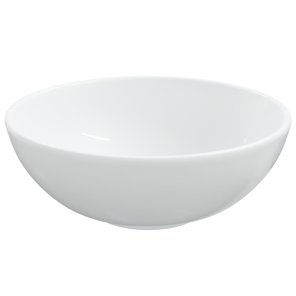 Wash Basin White 28x28x10 cm Ceramic
