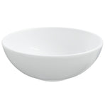 Wash Basin White 28x28x10 cm Ceramic