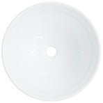 Wash Basin White 28x28x10 cm Ceramic