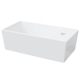 Wash Basin White 48x25x15 cm Ceramic - 45-Degree Angle