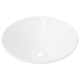 Wash Basins 2 pcs White 42x42x14 cm Ceramic - 45-Degree Angle