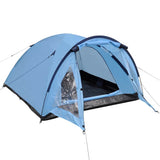 3-person Tent Blue - Front View