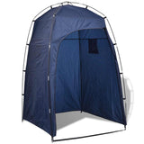 Shower/WC/Changing Tent Blue - Front View