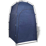 Shower/WC/Changing Tent Blue - Side View