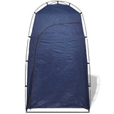 Shower/WC/Changing Tent Blue - Top-Down View