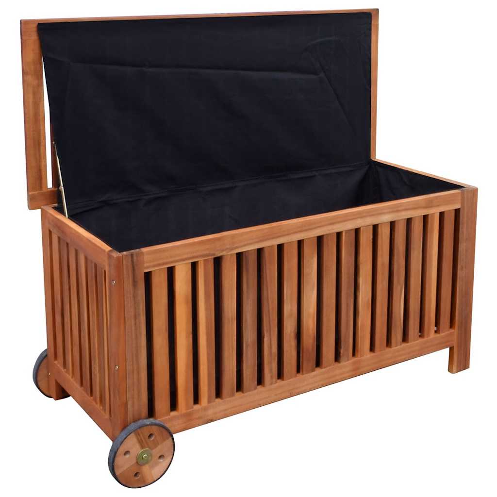 Garden Storage Box 118x52x58 cm Wood