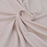 Stretch Couch Slipcover Beige Polyester Jersey - 45-Degree Angle