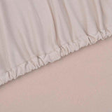 Stretch Couch Slipcover Beige Polyester Jersey