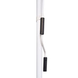 Manual Retractable Awning Yellow & White 300 cm