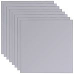 Frameless Mirror Tiles Glass 8 pcs 20.5 cm