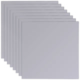 Frameless Mirror Tiles Glass 8 pcs 20.5 cm - 45-Degree Angle