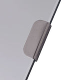 Frameless Mirror Tiles Glass 8 pcs 20.5 cm - Close-Up Angle