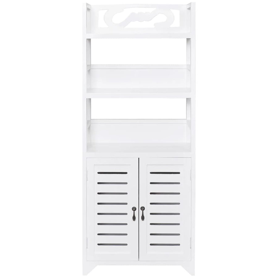 Bathroom Cabinet Albuquerque Wood White 46x24x117.5 cm