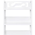 Bathroom Cabinet Albuquerque Wood White 46x24x117.5 cm
