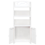 Bathroom Cabinet Albuquerque Wood White 46x24x117.5 cm