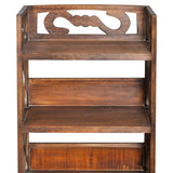Bathroom Cabinet Albuquerque Wood Brown 46x24x117.5 cm - 45-Degree Angle