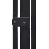 Pet Fireplace Fence Steel Black - 45-Degree Angle