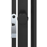 Pet Fireplace Fence Steel Black