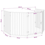 Pet Fireplace Fence Steel Black