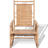 Rocking Chair Bamboo - Front View