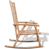 Rocking Chair Bamboo - Side View