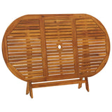 Garden Table 160x85x75 cm Solid Acacia Wood