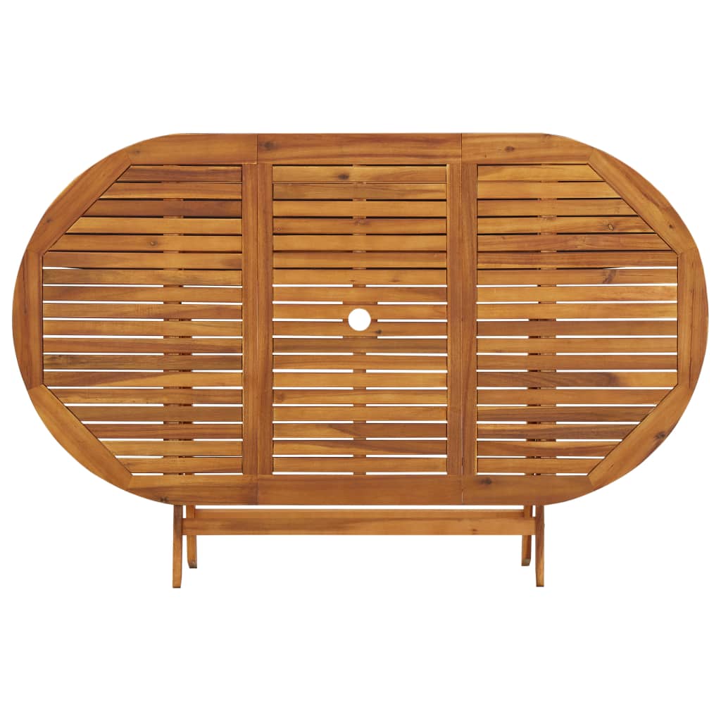 Garden Table 160x85x75 cm Solid Acacia Wood