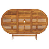 Garden Table 160x85x75 cm Solid Acacia Wood
