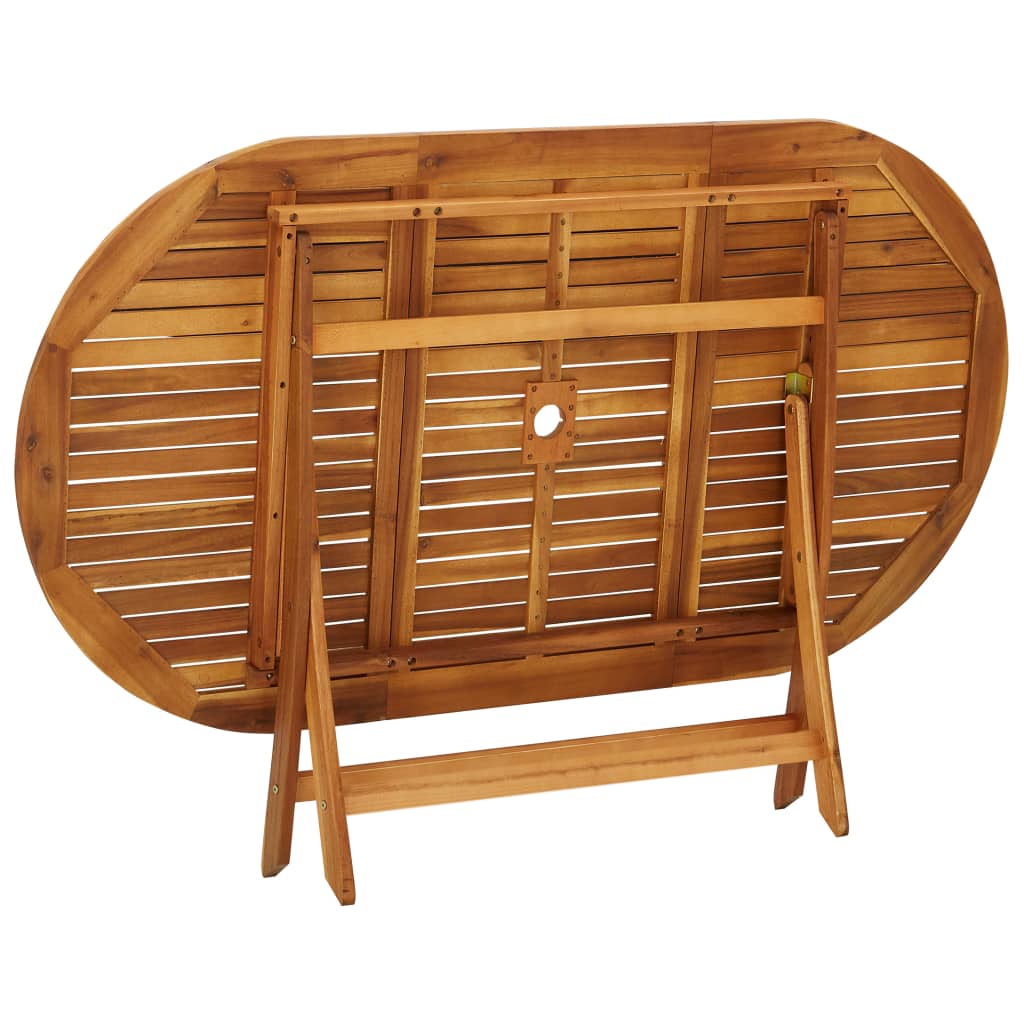 Garden Table 160x85x75 cm Solid Acacia Wood