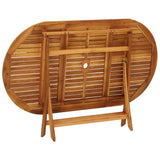 Garden Table 160x85x75 cm Solid Acacia Wood