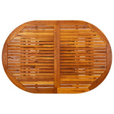 Garden Table (150-200)x100x75 cm Solid Wood Acacia