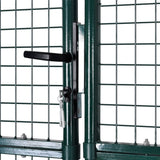 Double Door Fence Gate 300x150 cm Powder-Coated Steel