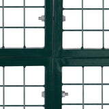 Double Door Fence Gate 300x150 cm Powder-Coated Steel