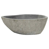 Basin River Stone Oval (36-46)x(29-36) cm - 45-Degree Angle