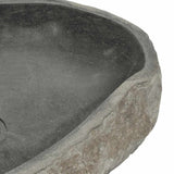 Basin River Stone Oval (45-53)x(34-41) cm - Rear View