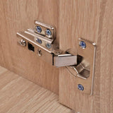 Nine Piece Bathroom Furniture and Basin Set Beige - Extra Image