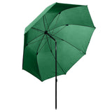 Fishing Umbrella Green 300x240 cm - Front View