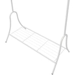 Clothing Rack White Steel