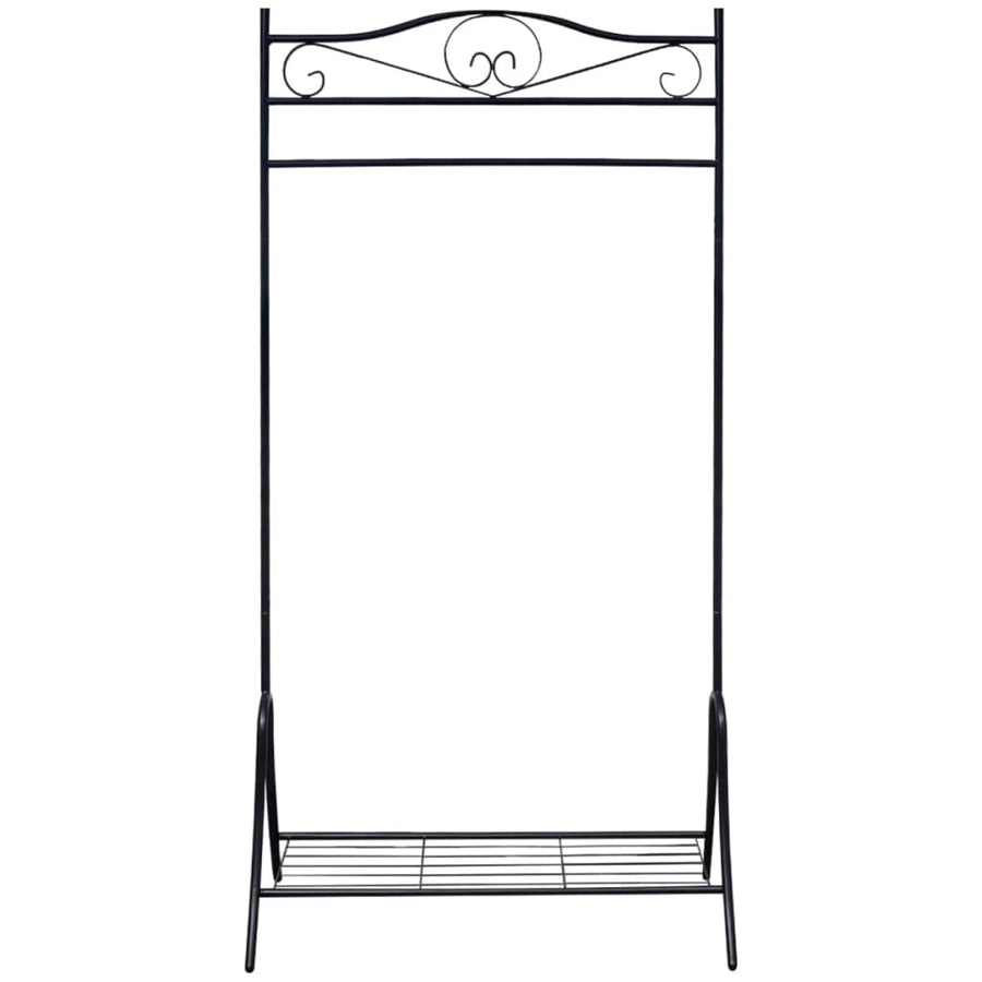 Clothing Rack Black Steel