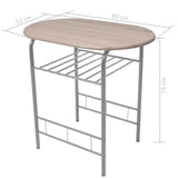 Breakfast Bar Set MDF