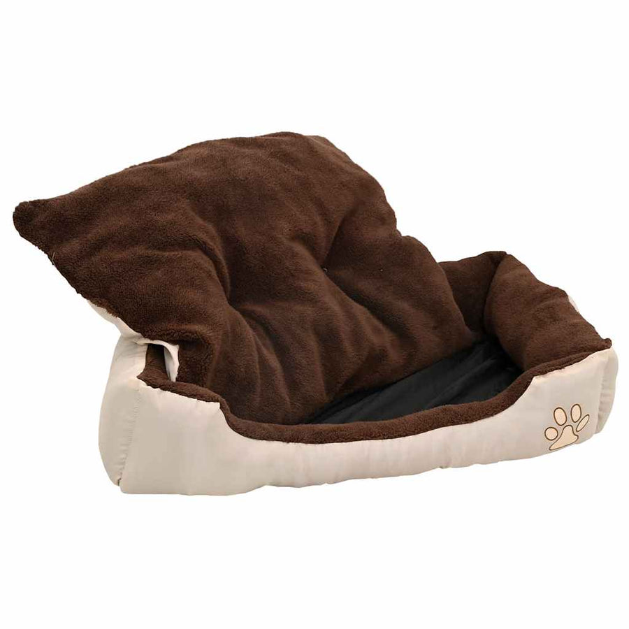 Dog Bed Beige and Brown XXL