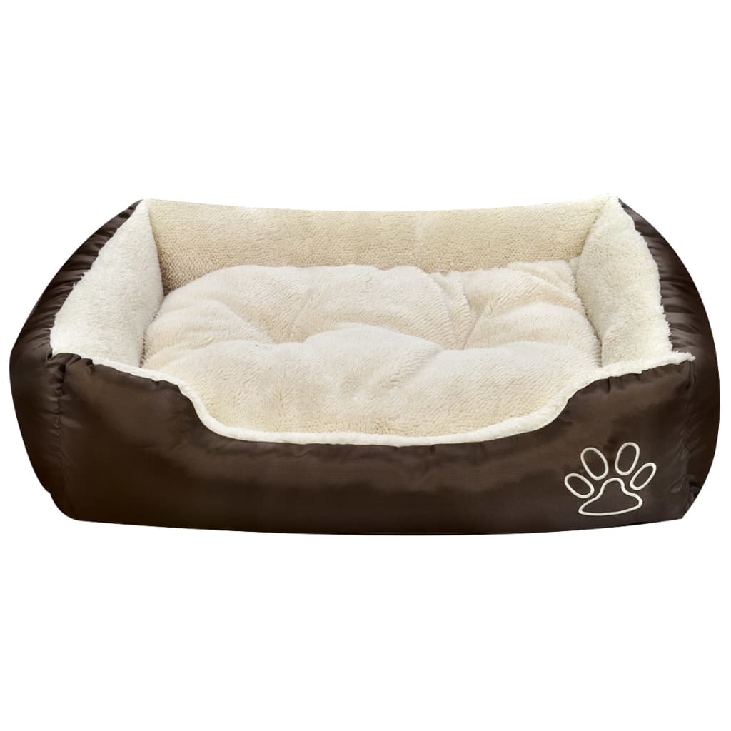 Dog Bed Brown and Beige XXL