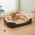 Dog Bed Brown and Beige XXL