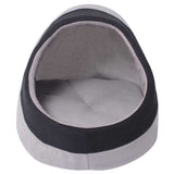 Cat Cubby Grey and Black M - Front View