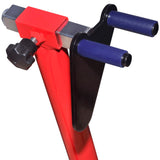 Motorcycle Front Stand Red - 45-Degree Angle