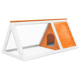 Animal Rabbit Cage Wood - Side View