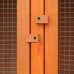 Animal Rabbit Cage 6 Rooms Wood