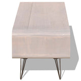 TV Cabinet 90x39x38.5 cm Wood Grey