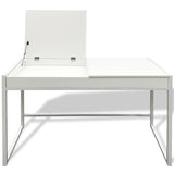 Vanity Table White - Top-Down View