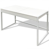 Vanity Table White - Rear View